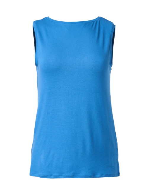 Product image - Majestic Filatures - Blue Soft Touch Boatneck Tank 