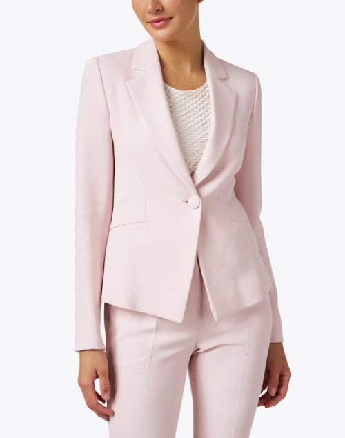 Front image - Emporio Armani - Pink Crepe Blazer