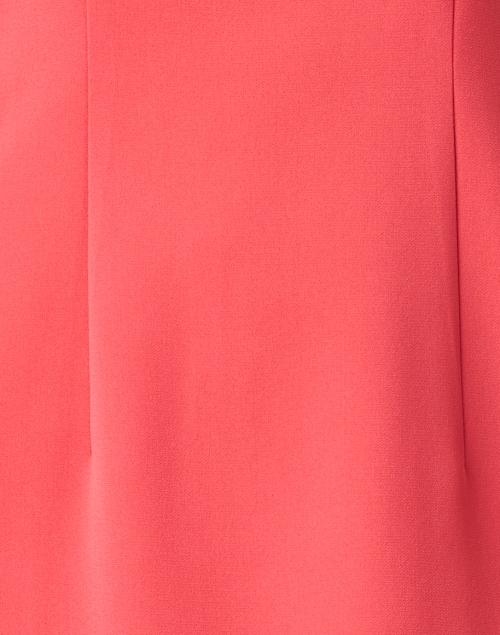 Fabric image - Lafayette 148 New York - Harpson Coral Pink Crepe Dress