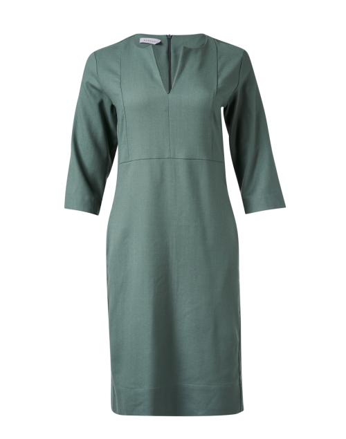 Product image - Rosso35 - Green Wool Shift Dress