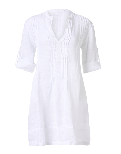 Product image - CP Shades - Regina White Linen Tunic