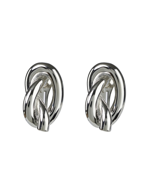 Product image - Ben-Amun - Silver Knot Clip Earrings