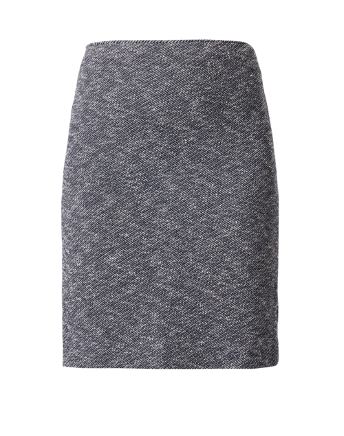 Product image - Amina Rubinacci - Navy Boucle Pencil Skirt