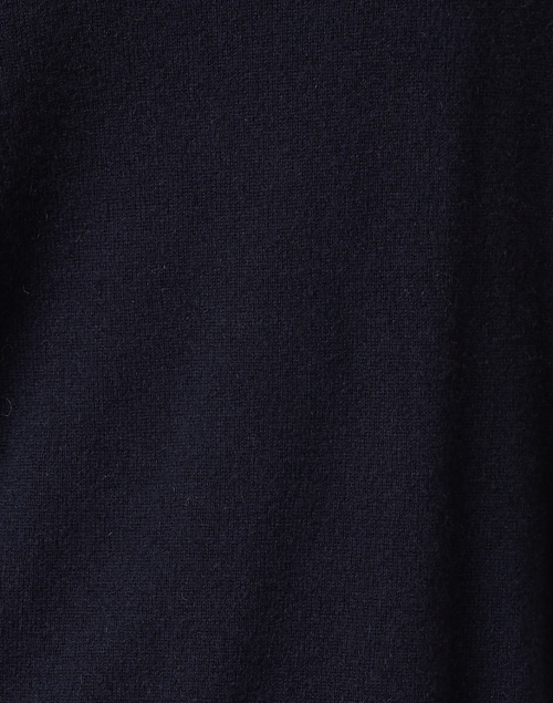 Fabric image - Repeat Cashmere - Navy Chevron Cashmere Sweater