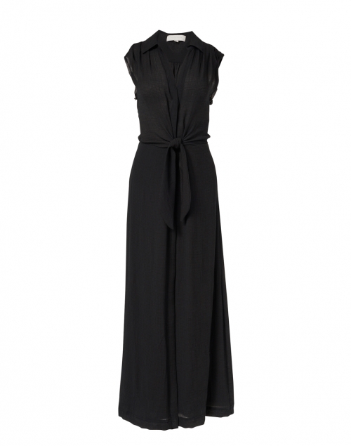 Brochu Walker - Madsen Black Crinkle Gauze Dress