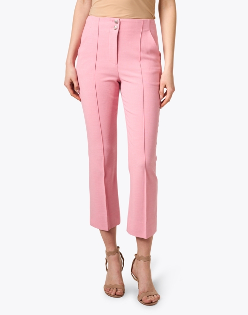 Front image - Veronica Beard - Kean Pink Pant
