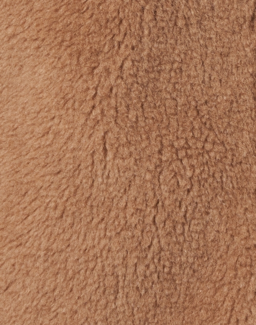 Fabric image - Max Mara - Orchis Brown Teddy Camel Coat