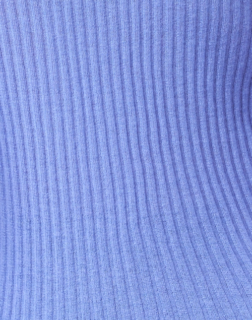 Fabric image - Vince - Blue Ribbed Cashmere Silk Top