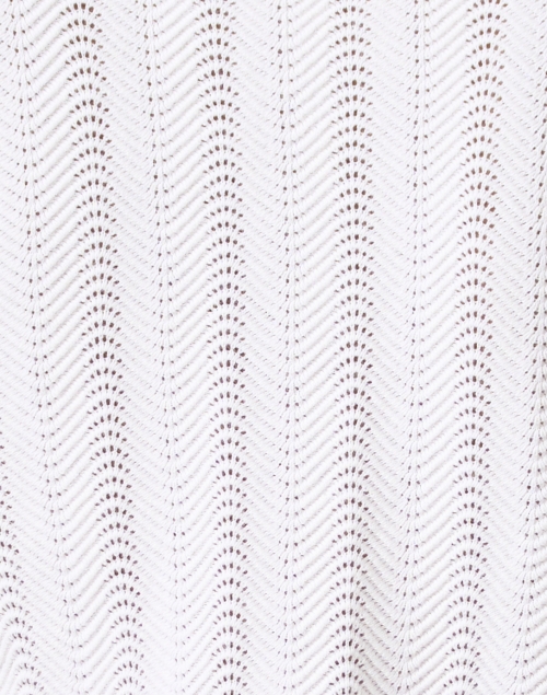 Fabric image - Burgess - Pointelle White Cardigan