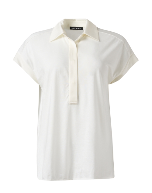 Product image - Repeat Cashmere - Cream Collared Blouse