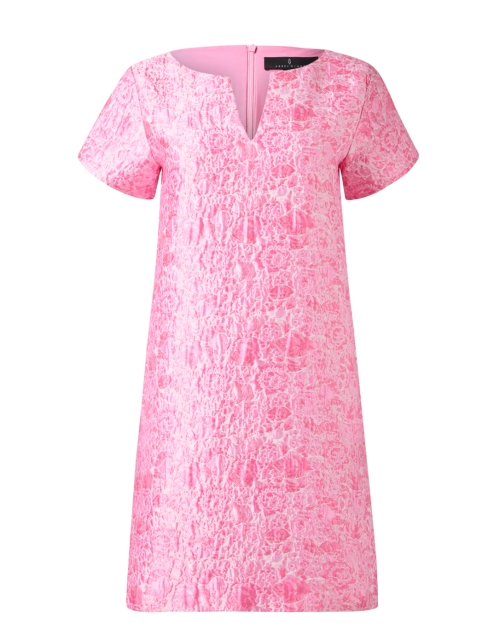 Product image - Abbey Glass - Lulu Pink Jacquard Dress