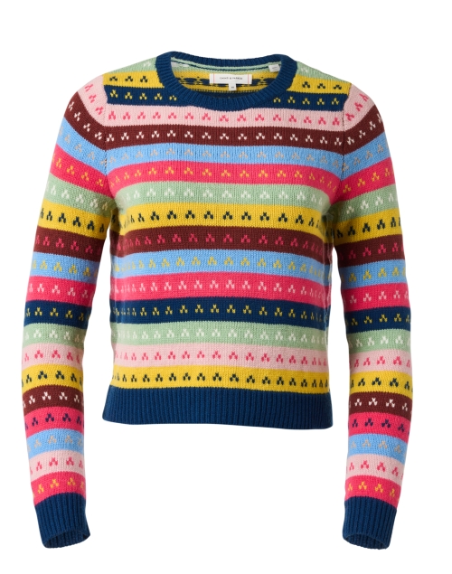Product image - Chinti and Parker - Rainbow Striped Wool Sweater