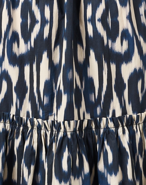 Fabric image - Cara Cara - Hutton Ikat Print Cotton Shirt Dress