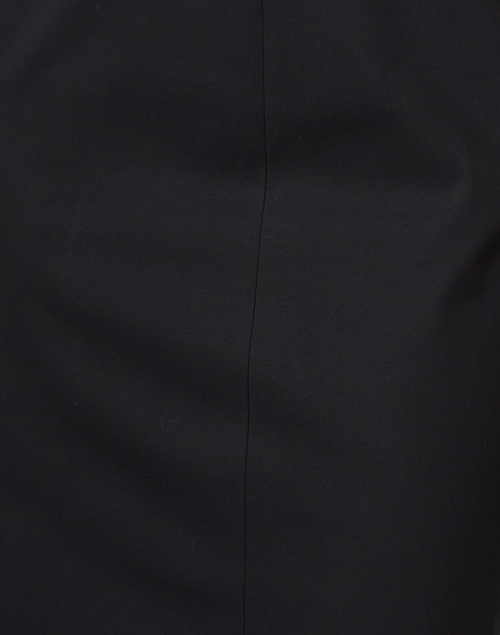 Fabric image - Max Mara Studio - Zum Black Stretch Cotton Dress