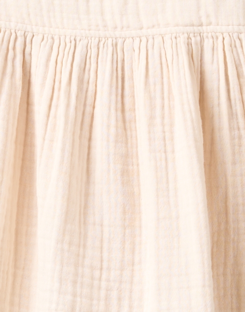 Fabric image - Xirena - Taye Beige Cotton Gauze Top