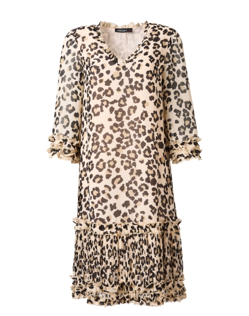 Product image - Marc Cain - Beige Leopard Print Dress