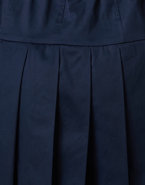 Fabric image - Shoshanna - Lilith Navy Poplin Dress