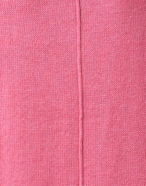 Fabric image - Brochu Walker - Aster Pink V-Neck Looker Sweater