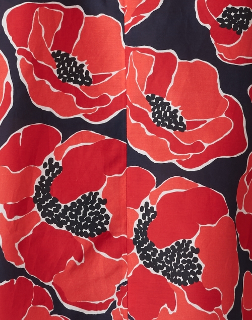 Fabric image - A.P.C. - Dalia Coral Floral Print Dress