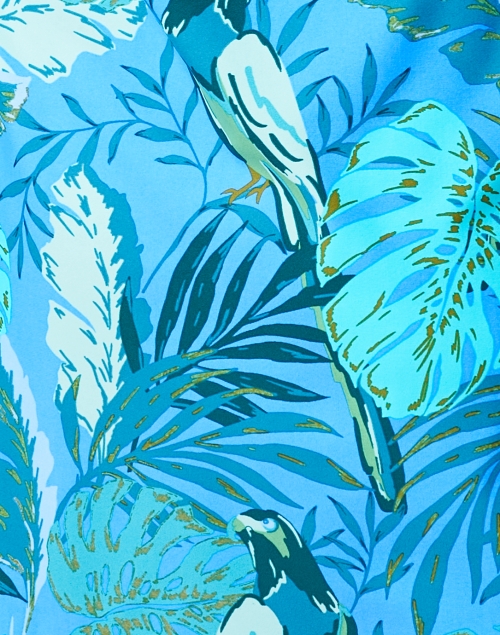 Fabric image - Jude Connally - Megan Turquoise Print Dress
