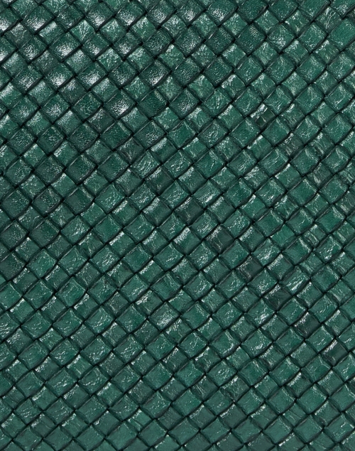 Fabric image - Clare V. - Green Woven Crossbody Bag