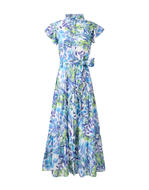 Product image - Jude Connally - Mirabella Multi Abstract Print Cotton Dress