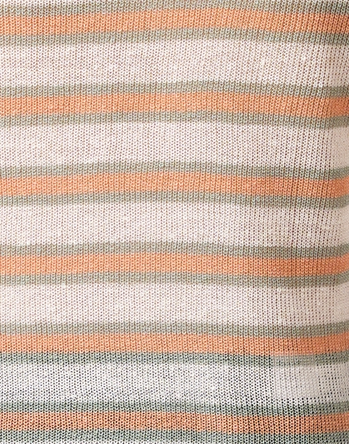 Fabric image - Veronica Beard - Magellen Multi Stripe Knit Top