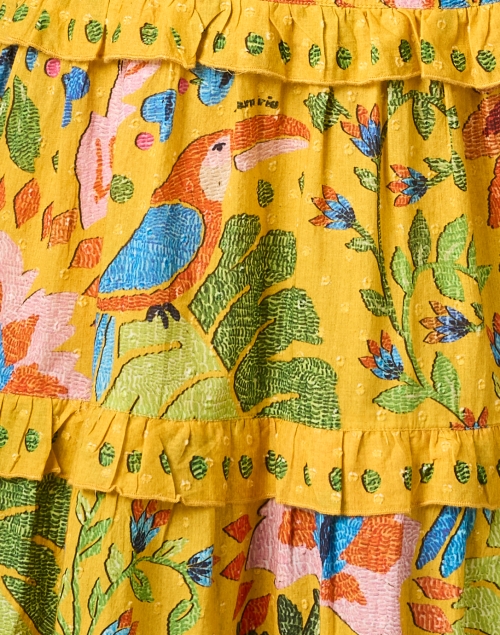 Fabric image - Farm Rio - Yellow Multi Print Cotton Dress