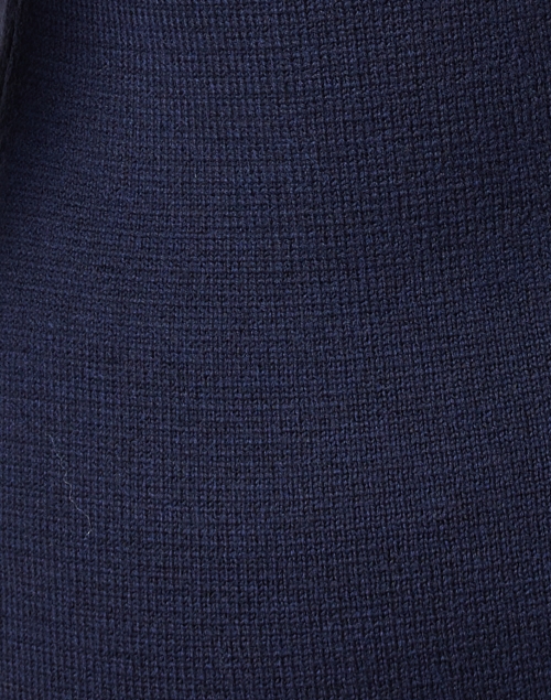 Fabric image - Fabiana Filippi - Navy Wool Knit Blazer