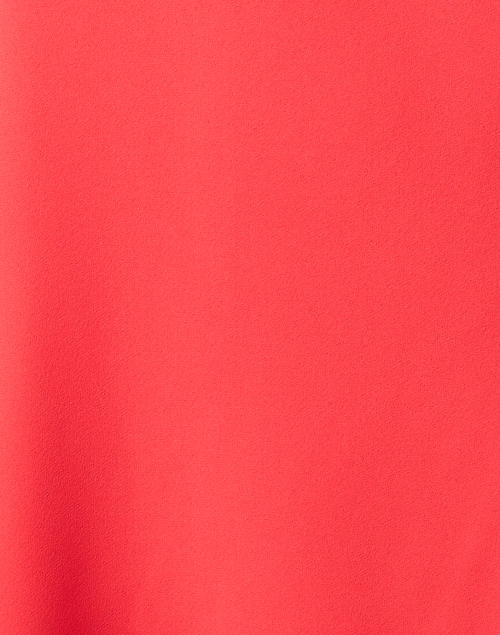 Fabric image - Tara Jarmon - Ruoda Red Crepe Scalloped Dress