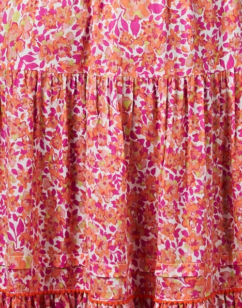 Fabric image - Poupette St Barth - Triny Pink Floral Smocked Dress