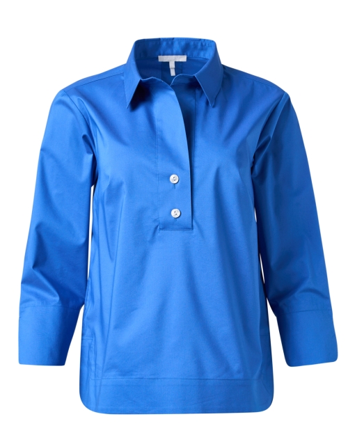Product image - Hinson Wu - Aileen Blue Cotton Top