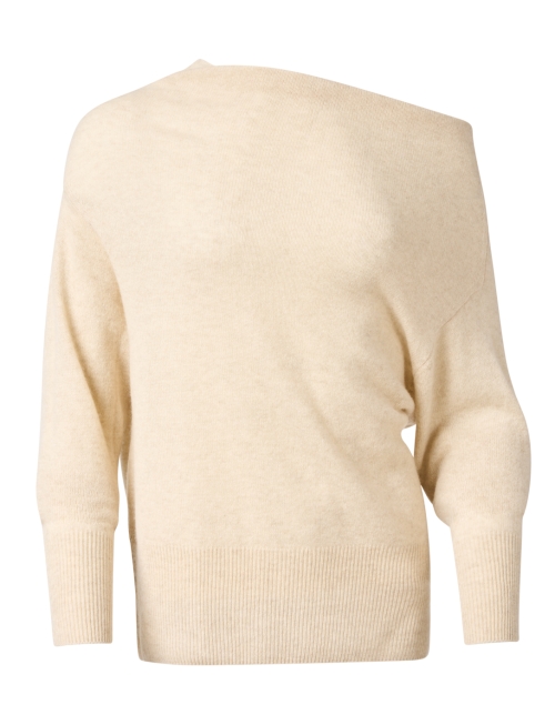 Product image - Brochu Walker - Lori Beige Cashmere Off Shoulder Sweater