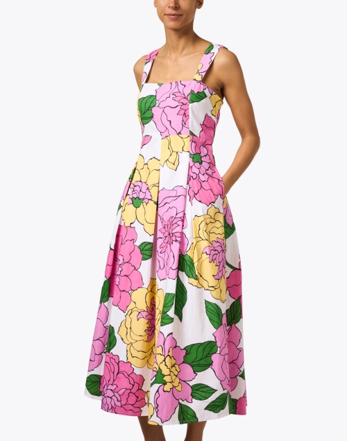 Front image - Banjanan - Ophelia Multi Floral Dress