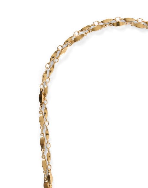 Back image - Gas Bijoux - Stone Scapulaire Necklace
