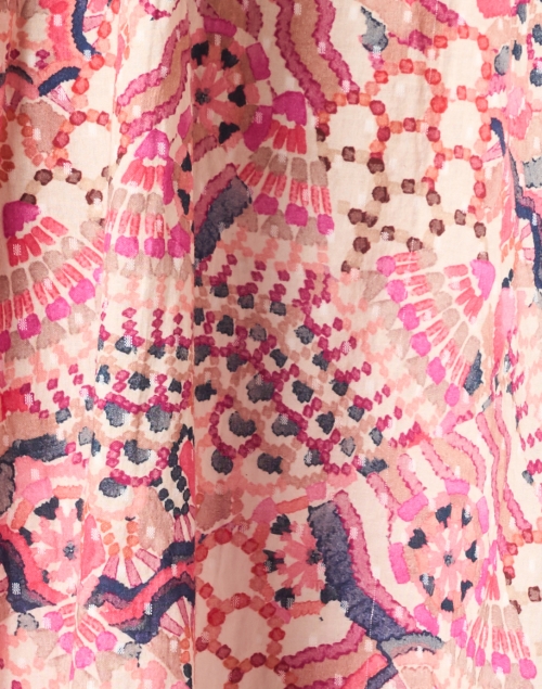 Fabric image - Chufy - Bunnie Pink Print Cotton Blouse