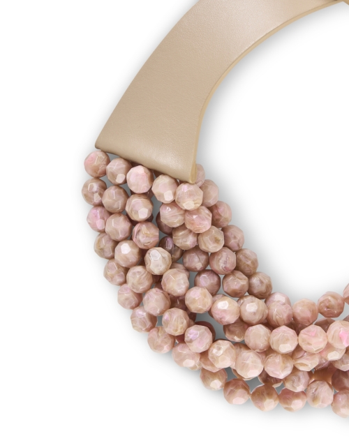 Fabric image - Fairchild Baldwin - Bella Dusty Pink Multistrand Necklace