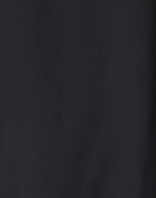 Fabric image - Fabiana Filippi - Black Poncho Lurex Trim Top