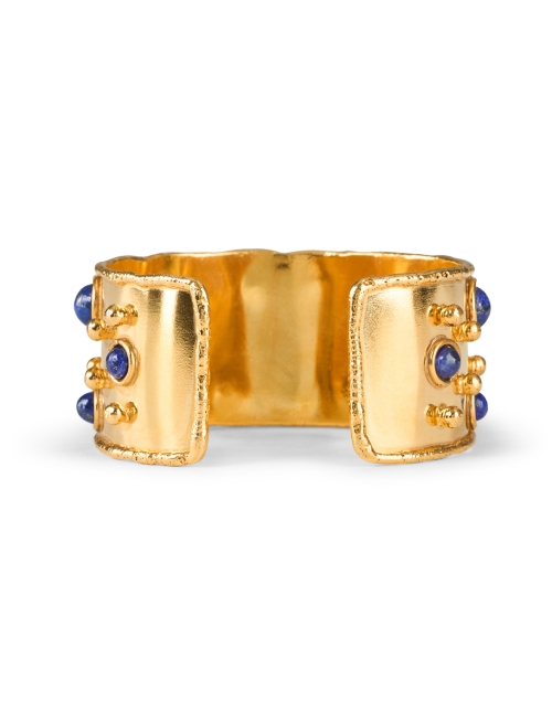 Back image - Sylvia Toledano - Byzantine Lapis Stone Cuff Bracelet