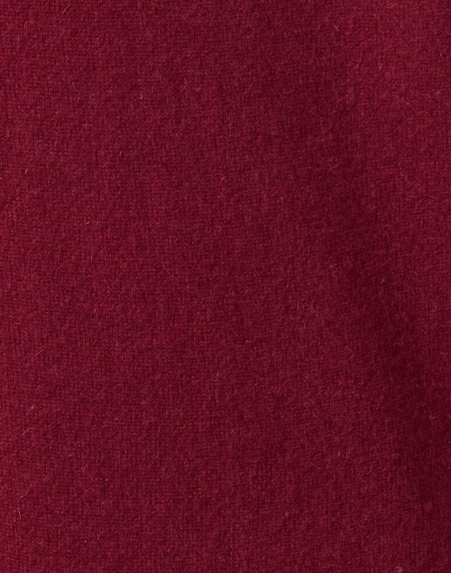 Fabric image - White + Warren - Burgundy Cashmere Sweater