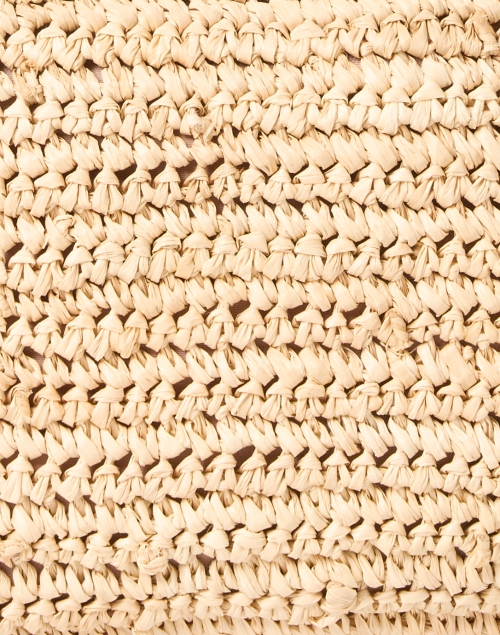 Fabric image - Laggo - St Tropez Sand Beige Raffia Tassel Bag