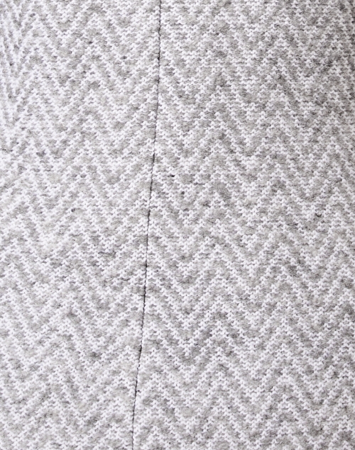 Fabric image - Amina Rubinacci - Niu Grey Chevron Jacket