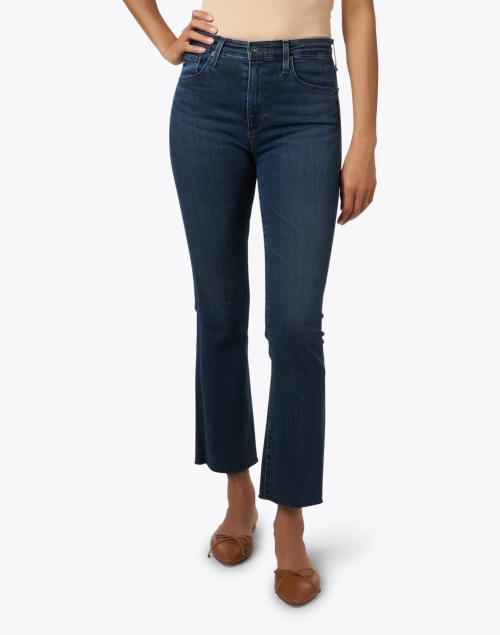 Front image - AG Jeans - Farrah Dark Wash Cropped Bootcut Jean