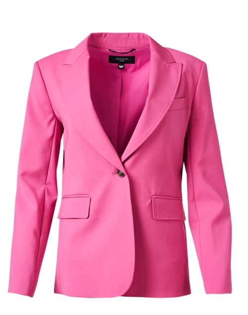 Product image - Weekend Max Mara - Valda Pink Wool Blazer