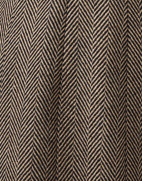 Fabric image - T.ba - Medallion Black and Beige Tweed Coat