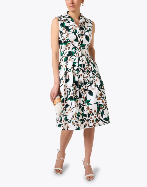 Audrey Magnolia Print Dress