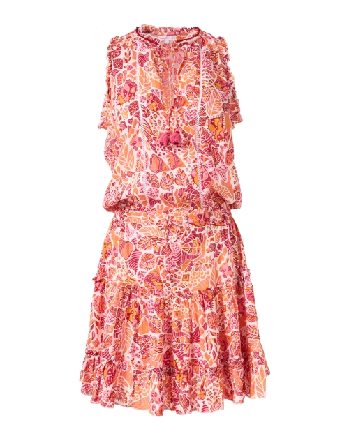 Product image - Poupette St Barth - Clara Pink and Red Print Dress