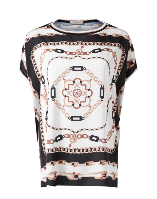 Product image - D.Exterior - Multi Scarf Print Top
