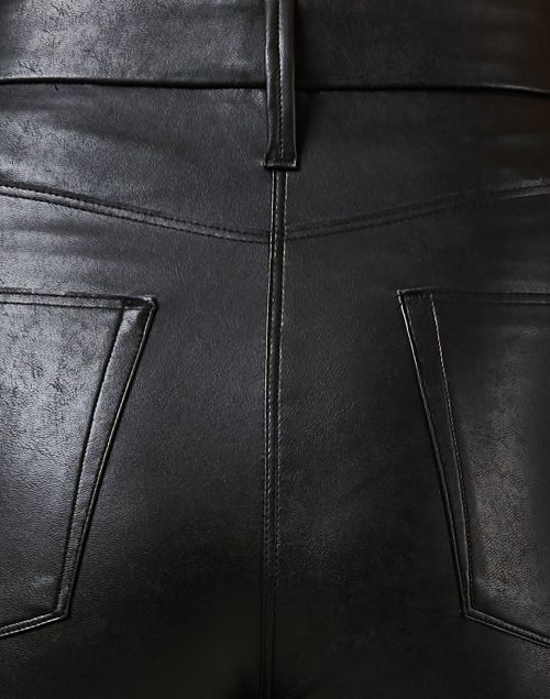 Fabric image - Cambio - Ray Black Vegan Leather Stretch Pant