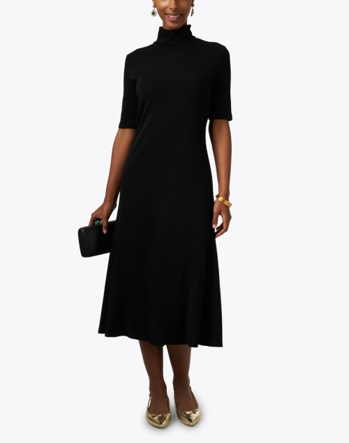 Moda Black Knit Dress